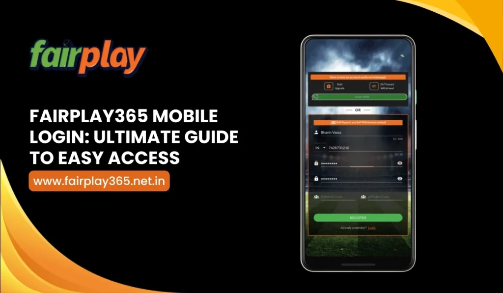 Fairplay365 Mobile Login Ultimate Guide to Easy Access